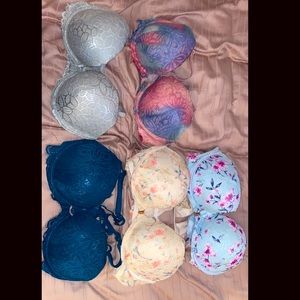 Victoria’s Secret pink racerback bras